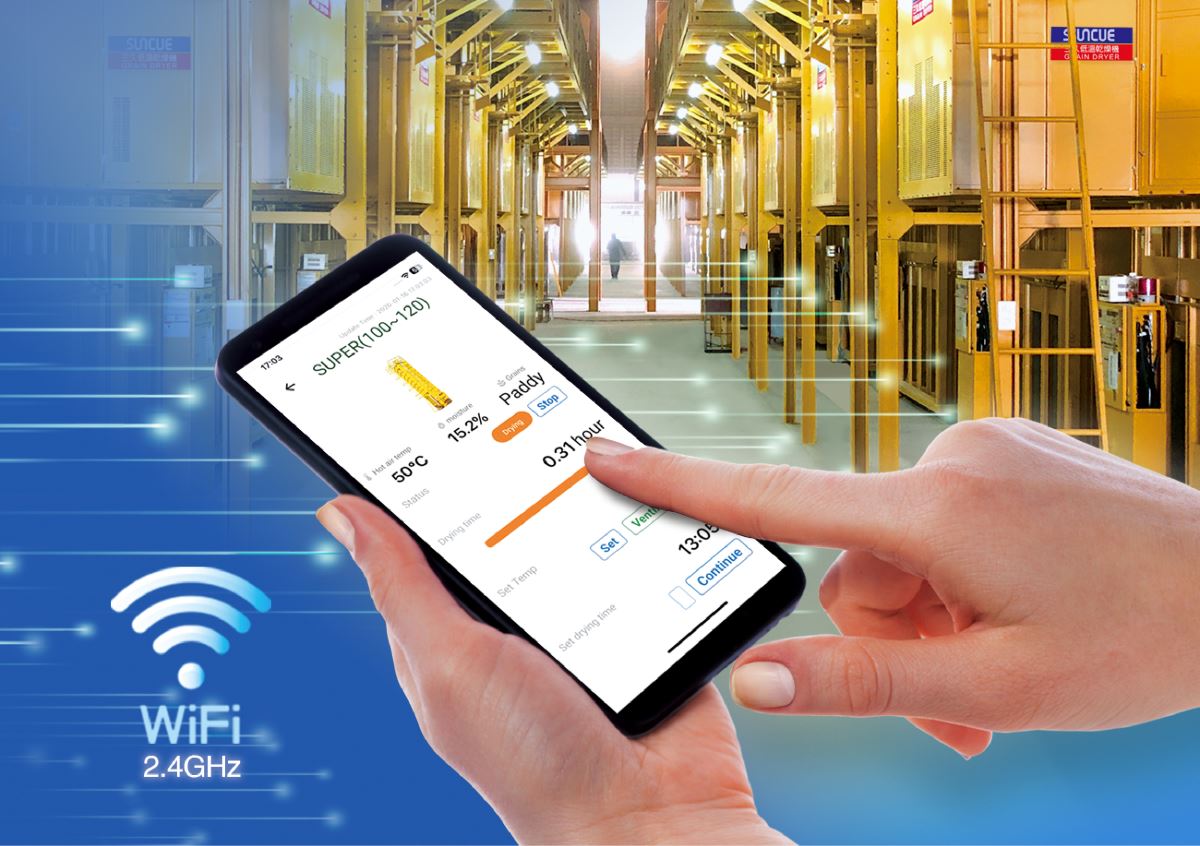Era of Smart-Agri, check your facility with mobile APP.