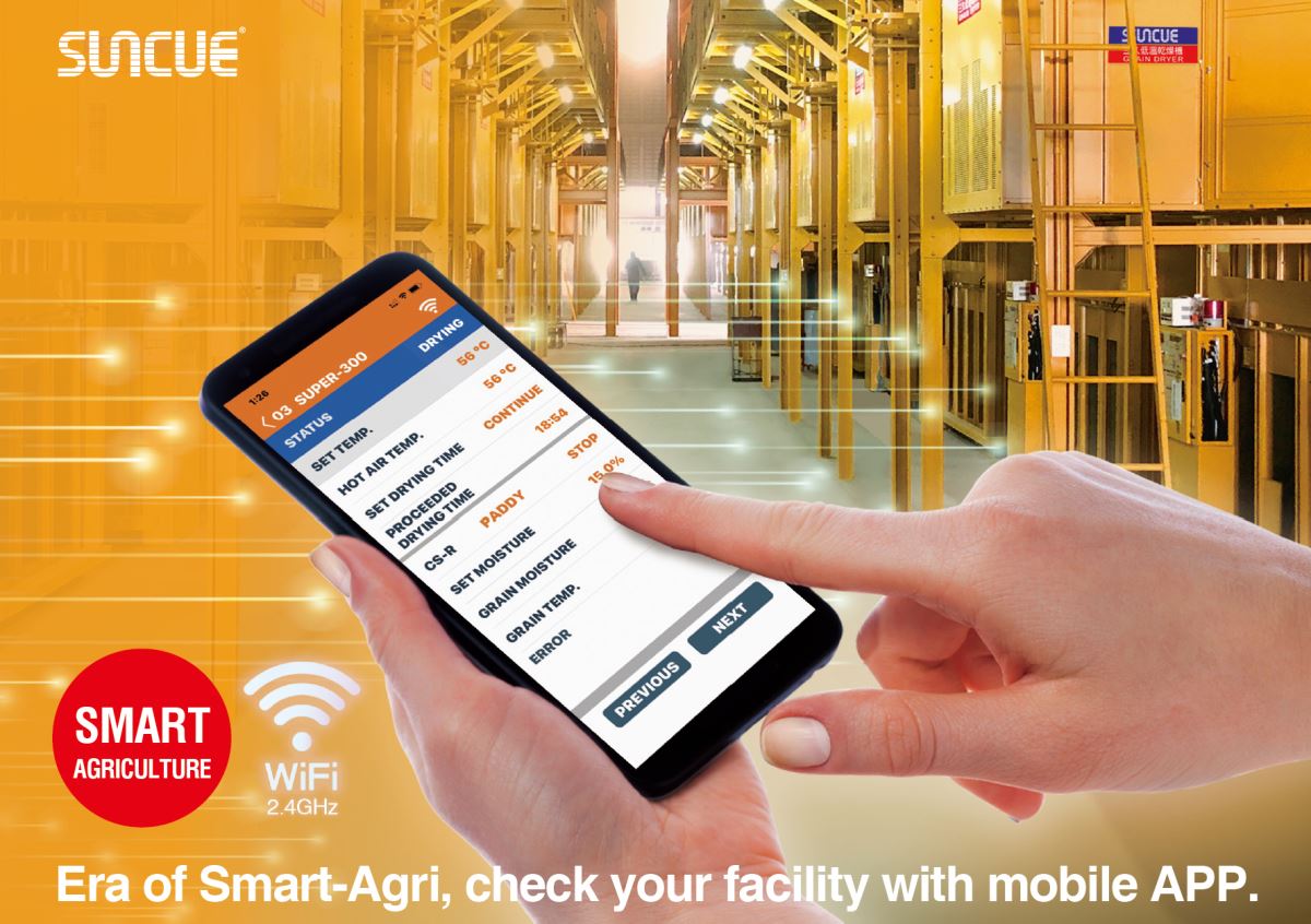 Era of Smart-Agri, check your facility with mobile APP.