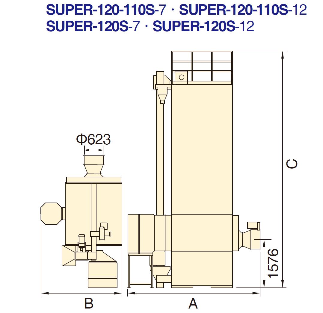 SUPER-120蒸气型规格表