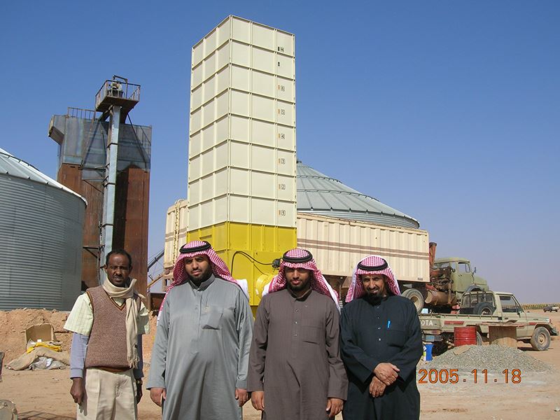 三久乾燥機安裝於沙烏地阿拉伯